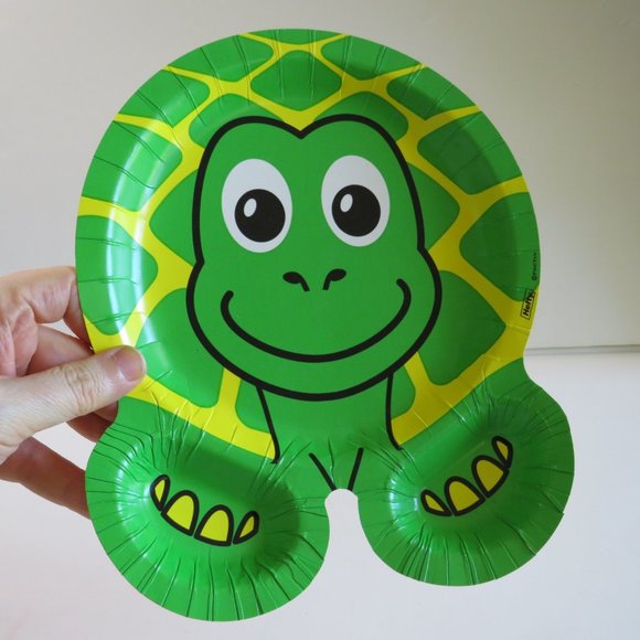 TURTLE ZOO PALS Hefty paper plate (1 item) - Picture 2 of 4